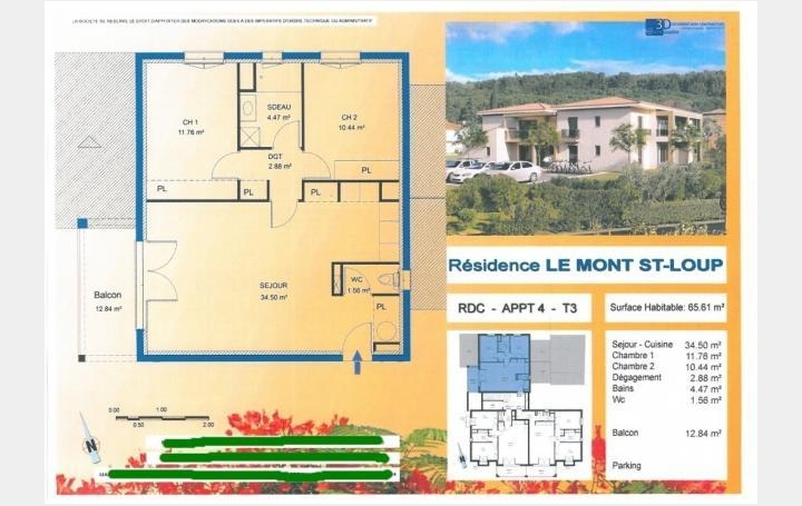 POLE SUD IMMOBILIER : Apartment | AGDE (34300) | 66 m2 | 255 000 € 