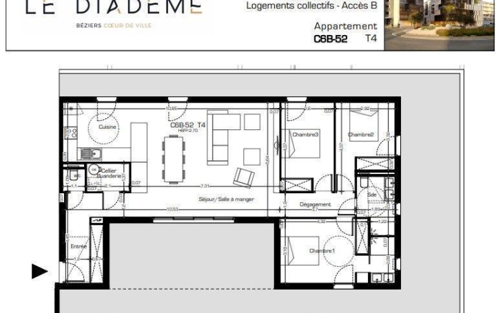  POLE SUD IMMOBILIER Maison / Villa | BEZIERS (34500) | 112 m2 | 0 € 
