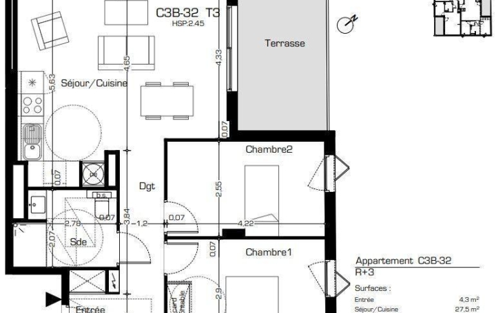  POLE SUD IMMOBILIER Appartement | BEZIERS (34500) | 65 m2 | 254 900 € 