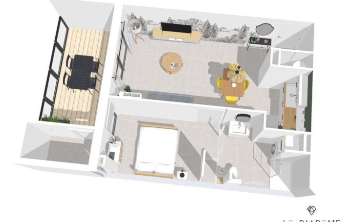 Appartement P2 BEZIERS 43 m2 158 500 € Appartement P2 BEZIERS 43 m2 158 500 €
